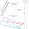 6 Pieces Sewing Loop Kit, Include Loop Turner Hook Flexible Drawstring Threader Metal Tweezers Long Loop Turner Tool with Latch for Fabric Belts Strips DIY Knitting Accessories
